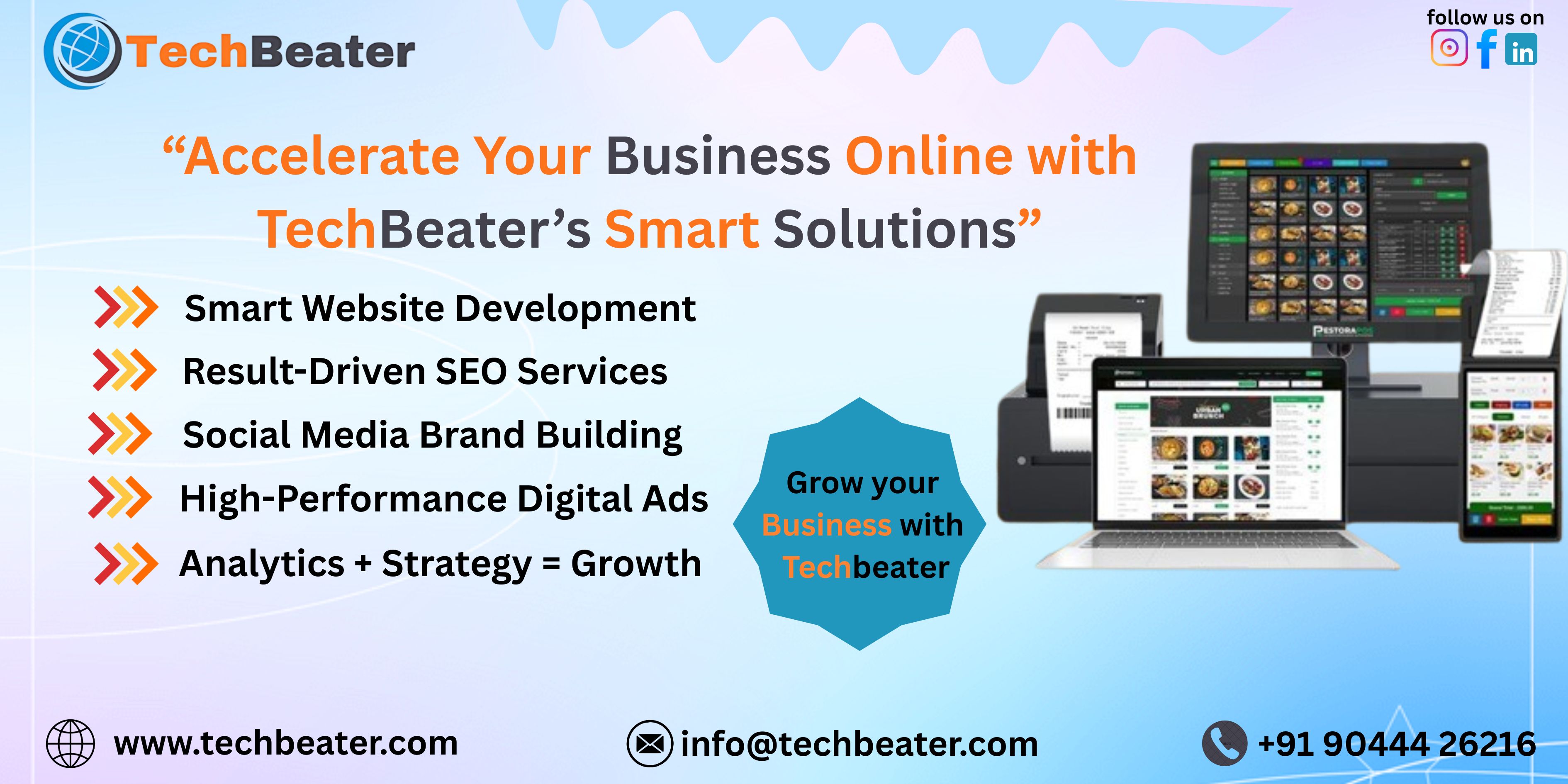 Accelerate Your Business Online with TechBetter’s Smart Solutions